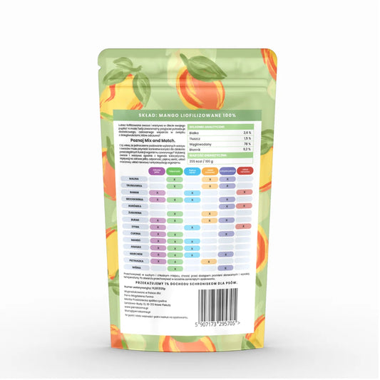 Mango liofilizowane 20g