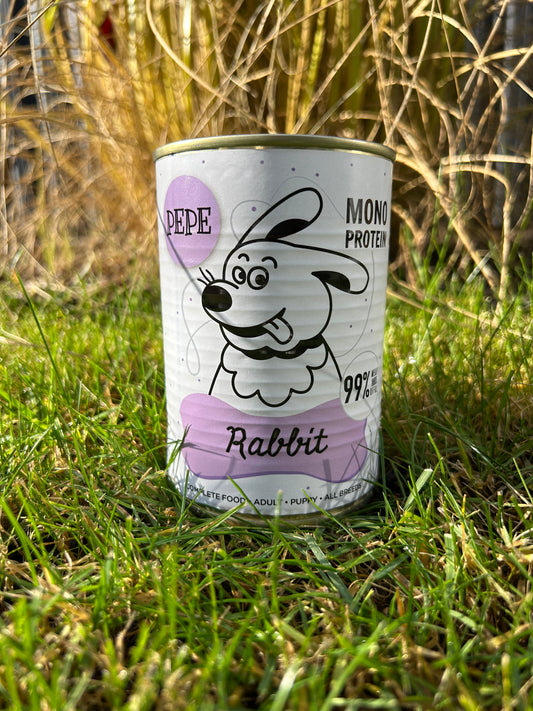 Karma mokra PEPE Rabbit (królik) 400g