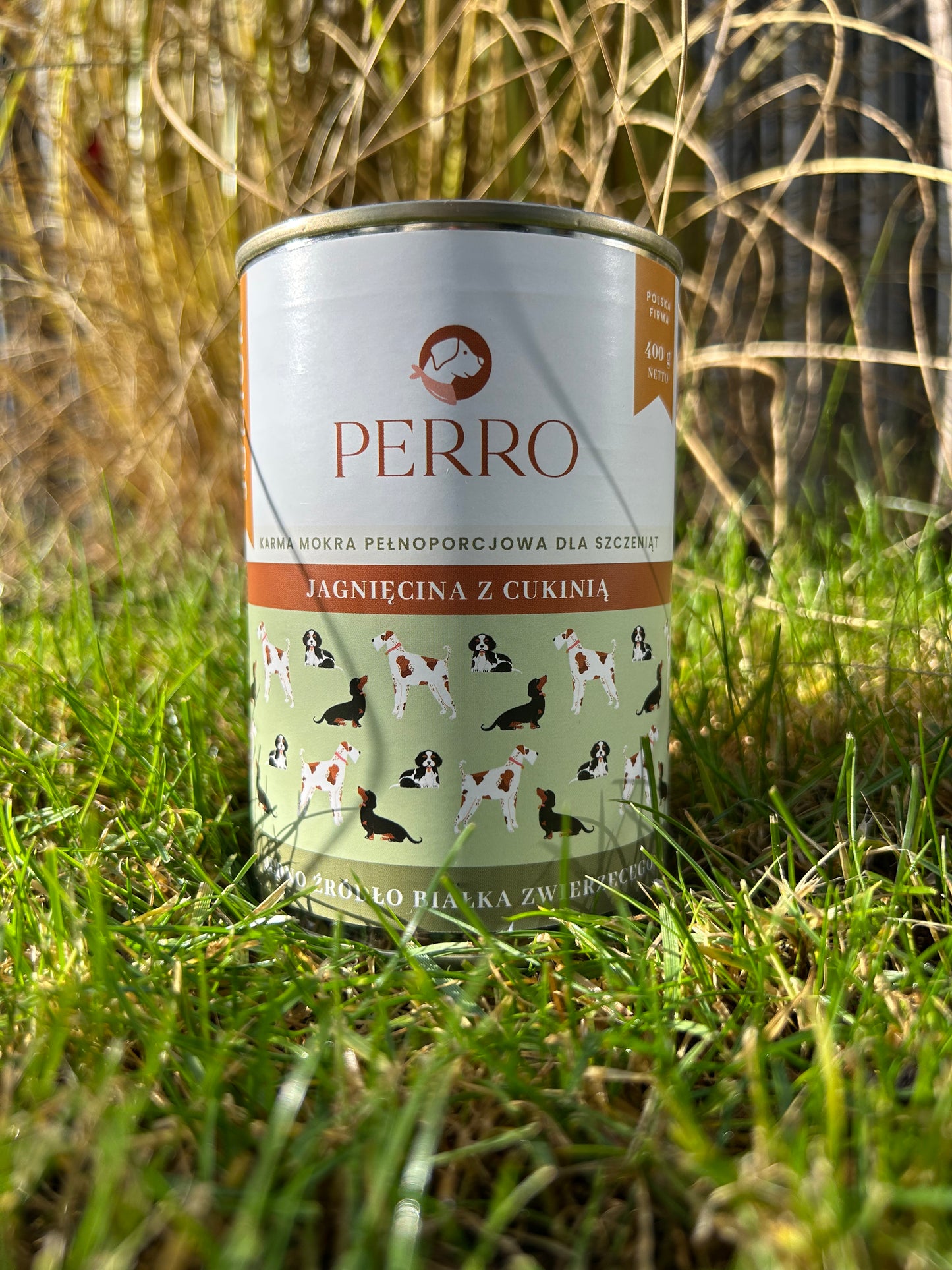 Karma mokra JUNIOR Jagnięcina z cukinią 400g