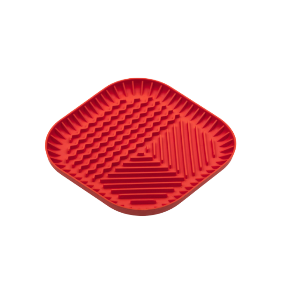 Antypoślizgowa miskomata M czerwona