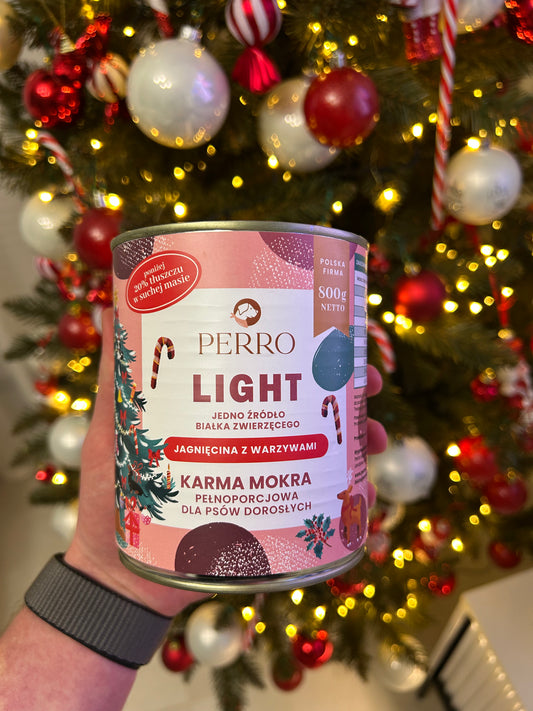 LIGHT Karma mokra Jagnięcina z warzywami – monobiałkowa formuła dla psów dorosłych