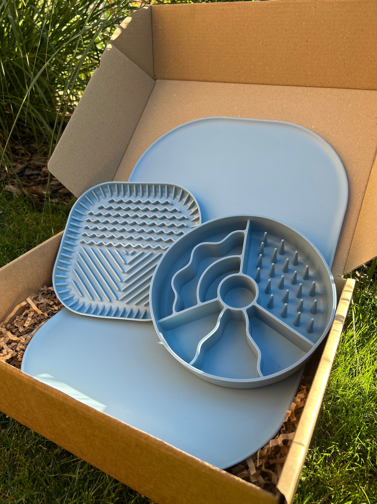 Box spowalniacz niebieski